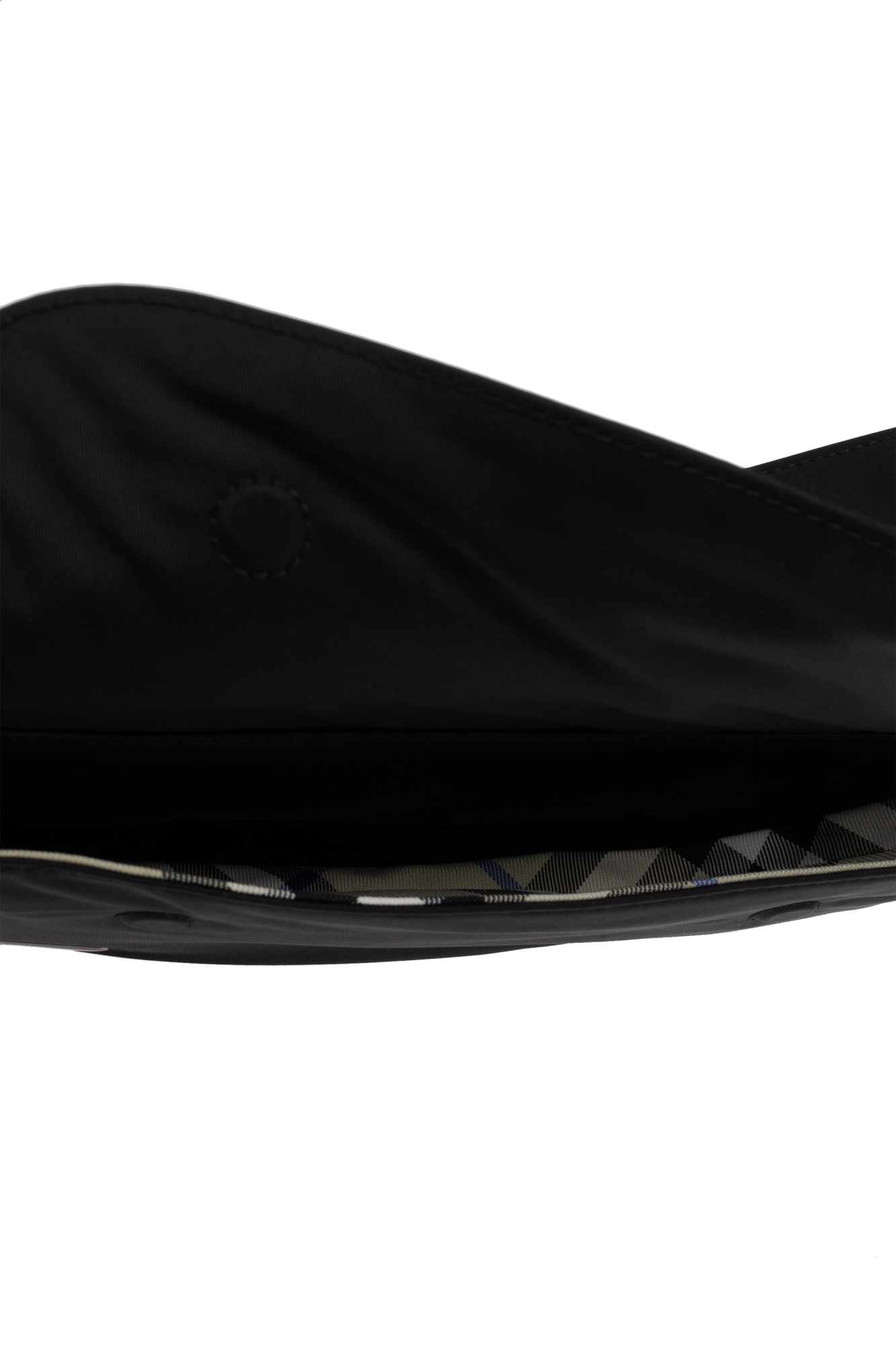 Burberry Fanny pack with logo-shaped appliqué | Men's Bags